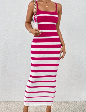 Rochie midi Shein, mix culori