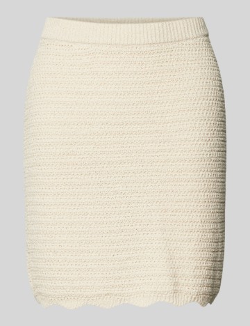 Fustă mini Vero Moda, crem