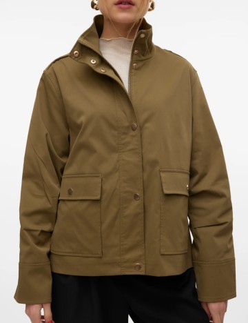 Jachetă Vero Moda, kaki