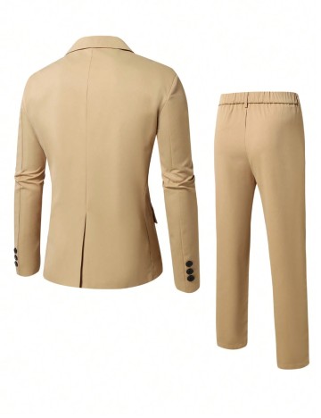 Costum Shein MANFINITY, bej