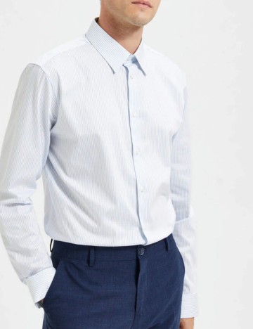 Cămașă Selected, albastru