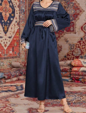 Rochie maxi Shein, albastru