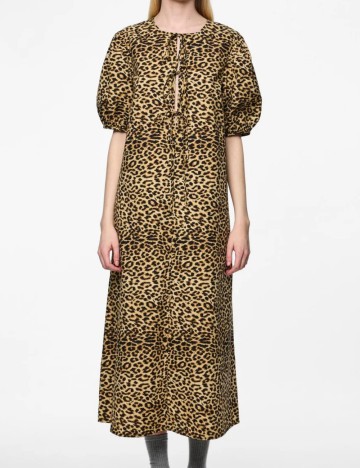 Rochie midi Pieces, mix culori