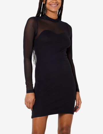 Rochie mini Noisy May, negru