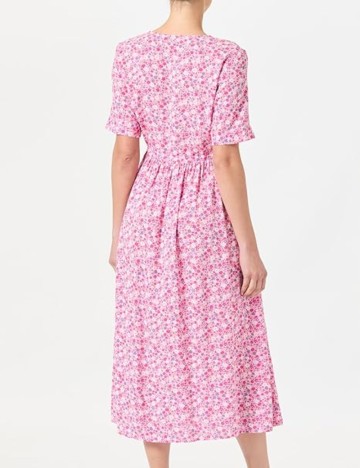 Rochie midi Pieces, mix culori