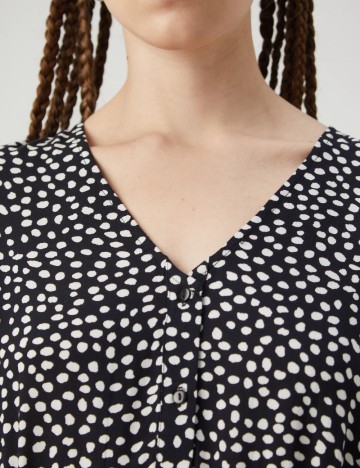 Rochie midi Pieces, mix culori