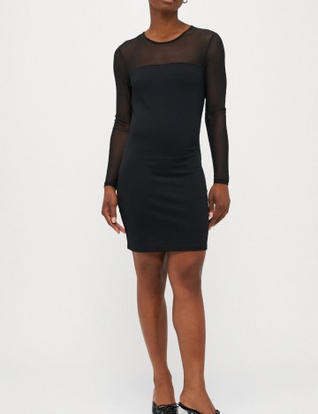 Rochie mini Only, negru