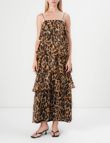 Rochie maxi Only, mix culori