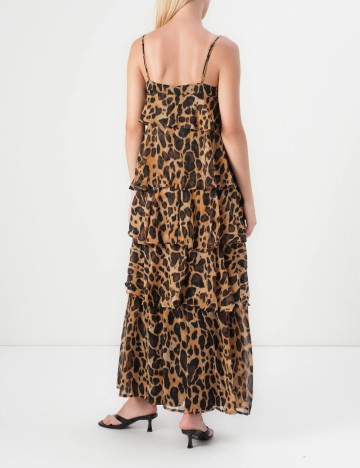 Rochie maxi Only, mix culori