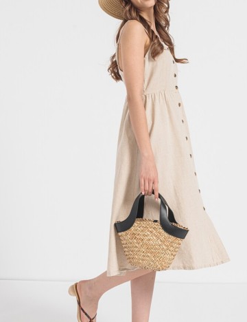 Rochie midi Only, crem