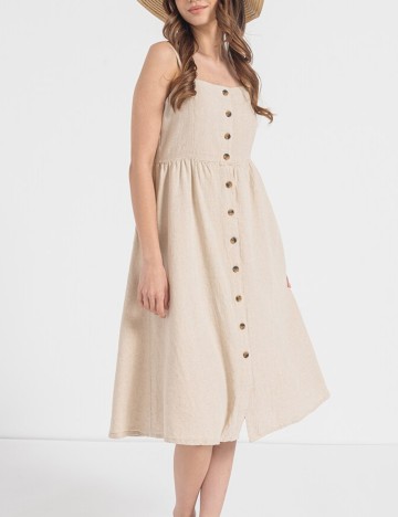 Rochie midi Only, crem