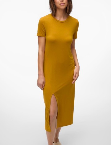 Rochie maxi AWARE by VERO MODA, galben