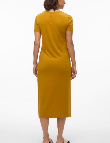 Rochie maxi AWARE by VERO MODA, galben