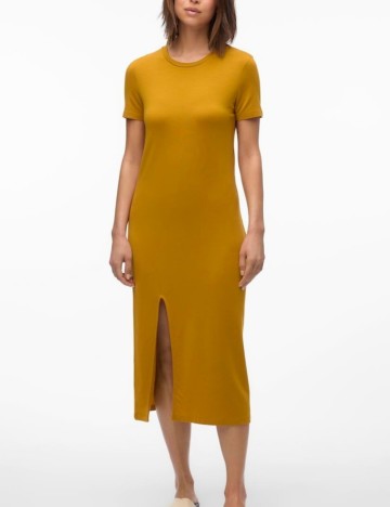Rochie maxi AWARE by VERO MODA, galben