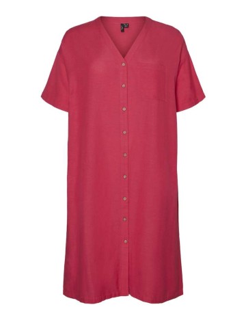 Rochie midi Vero Moda, roz