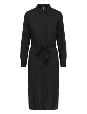 Rochie midi Pieces, negru