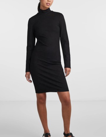 Rochie mini Pieces, negru