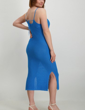 Rochie midi Vero Moda, albastru