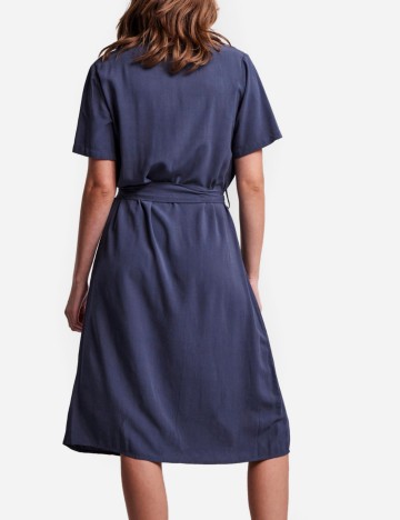 Rochie tip cămașă Pieces, gri