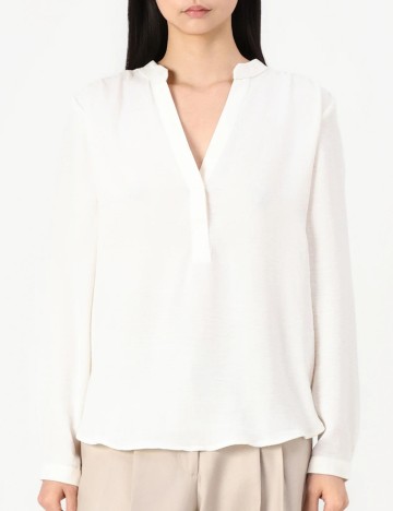 Cămașă Selected, crem