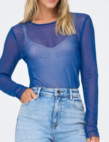 Bluză Only, albastru