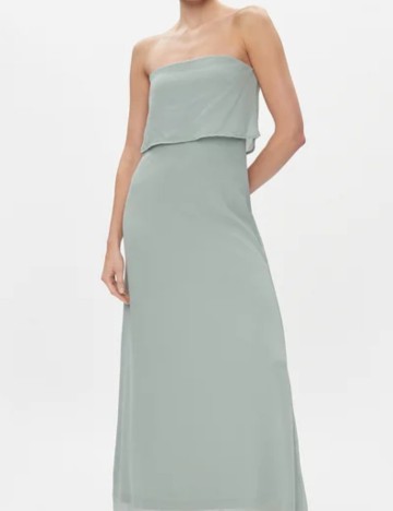 Rochie maxi Vila, verde