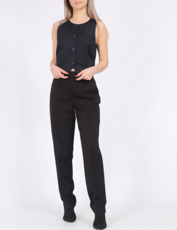 Top Vero Moda, negru