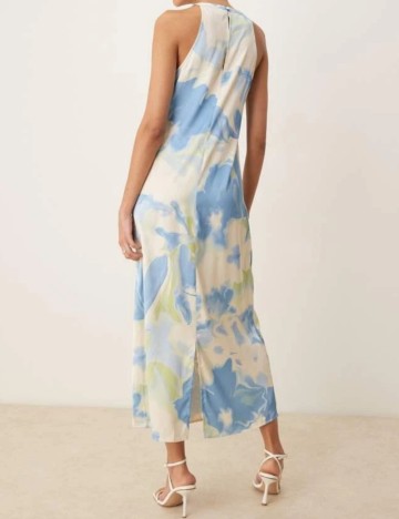 Rochie midi Vila, mix culori