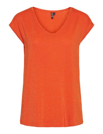 Tricou Pieces, portocaliu