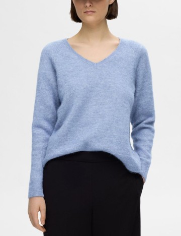 Pulover Selected, albastru