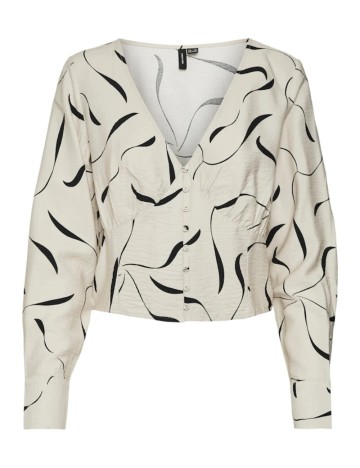 Cămașă Vero Moda, crem