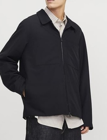 Jachetă Jack & Jones, negru