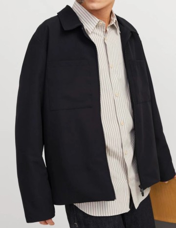 Jachetă Jack & Jones, negru