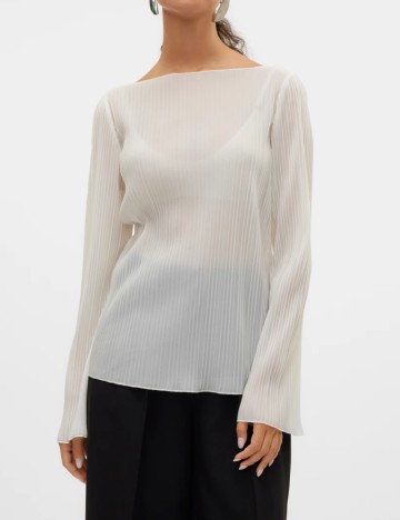 Cămașă AWARE by VERO MODA, alb