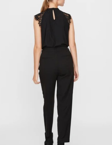 Cămașă cu m&acirc;necă scurtă Vero Moda, negru