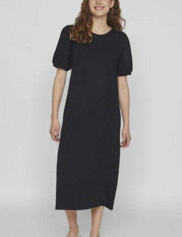 Rochie midi Vila, negru