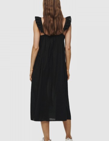 Rochie midi Only, negru