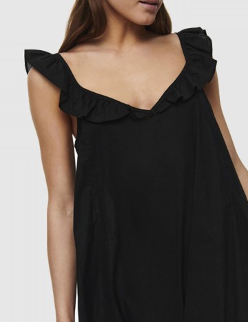 Rochie midi Only, negru