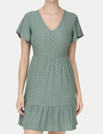 Rochie mini Only, verde