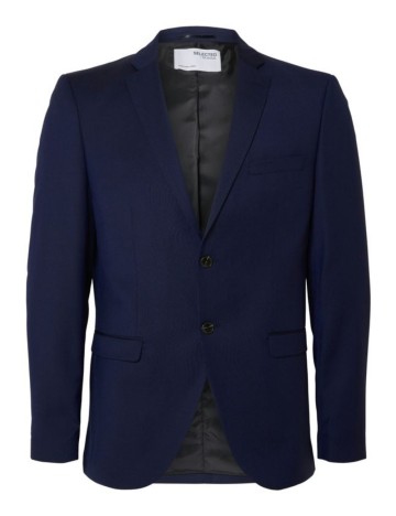 Sacou Selected, albastru