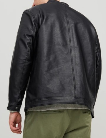 Jachetă Jack & Jones, negru