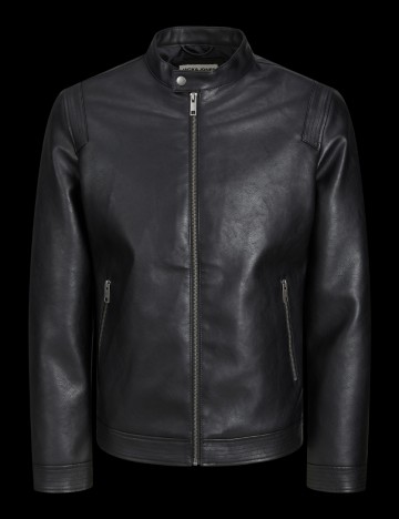 Jachetă Jack & Jones, negru