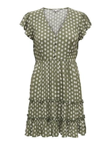 Rochie mini Only, verde