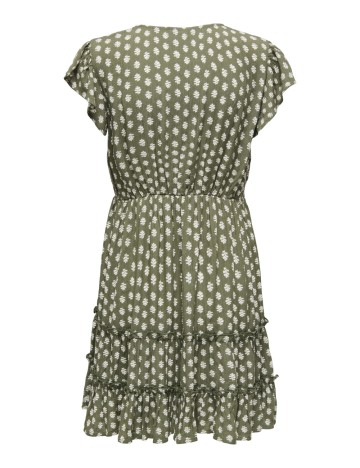 Rochie mini Only, verde