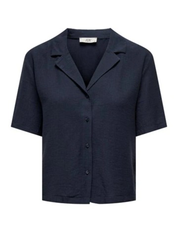 Cămașă cu m&acirc;necă scurtă Jdy, albastru