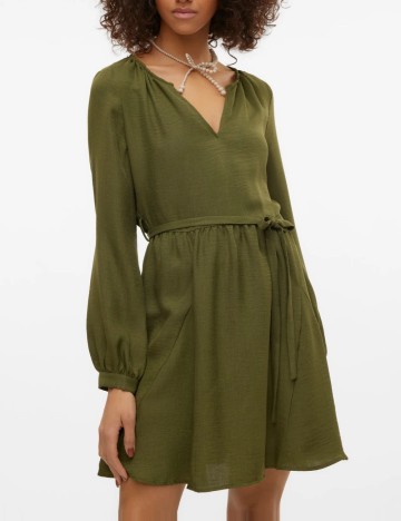 Rochie mini Vero Moda, kaki