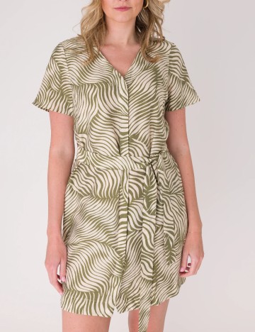 Rochie mini Object, mix culori