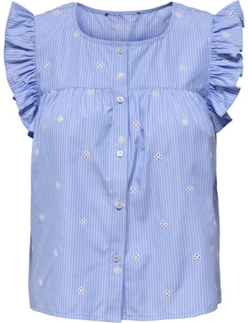 Cămașă cu m&acirc;necă scurtă Only, mix culori