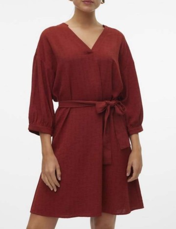 Rochie mini Vero Moda, cărămiziu