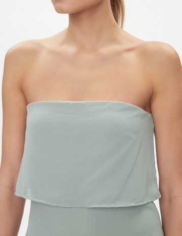 Rochie maxi Vila, verde